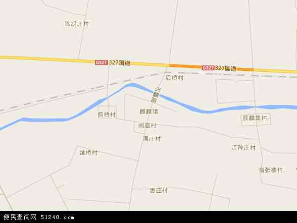 麒麟镇地图 - 麒麟镇电子地图 - 麒麟镇高清地图 - 2024年麒麟镇地图