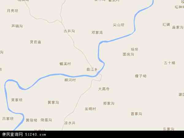 曲江乡地图 - 曲江乡电子地图 - 曲江乡高清地图 - 2024年曲江乡地图