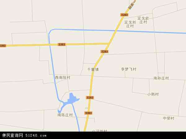 千童镇地图 - 千童镇电子地图 - 千童镇高清地图 - 2024年千童镇地图