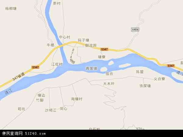 青莲镇地图 - 青莲镇电子地图 - 青莲镇高清地图 - 2024年青莲镇地图