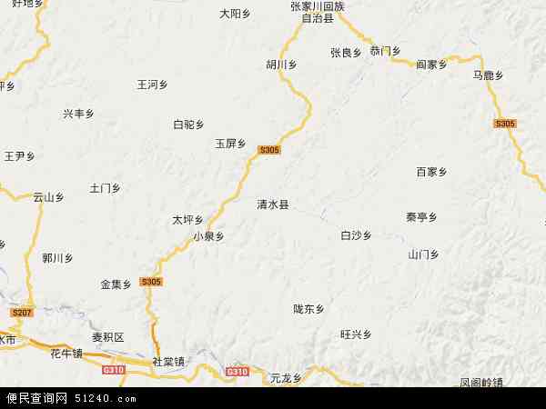 清水县地图 - 清水县电子地图 - 清水县高清地图 - 2024年清水县地图