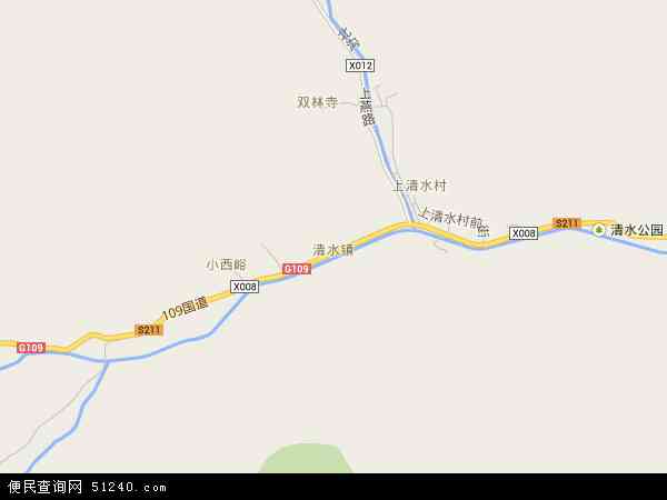 冠县清水镇详细地图图片