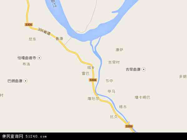 绒乡地图 - 绒乡电子地图 - 绒乡高清地图 - 2024年绒乡地图