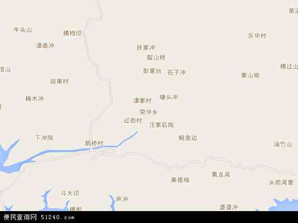荣华乡地图 - 荣华乡电子地图 - 荣华乡高清地图 - 2024年荣华乡地图