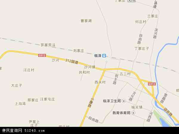 北京市昌平区沙河地图图片