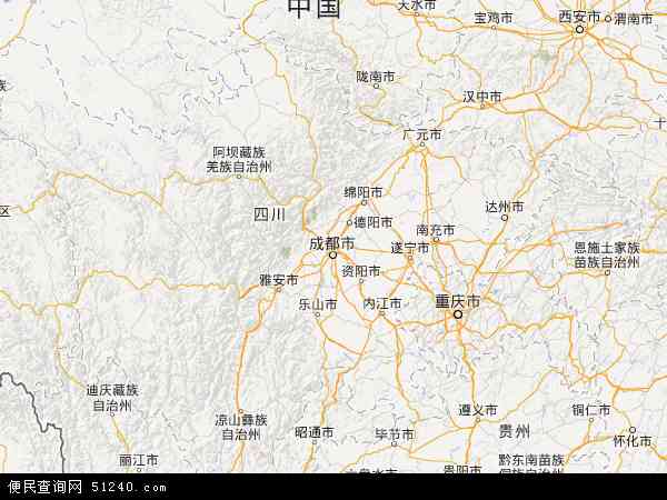 四川省地图 - 四川省电子地图 - 四川省高清地图 - 2022年四川省地图