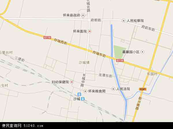 怀来县地图高清版大图图片