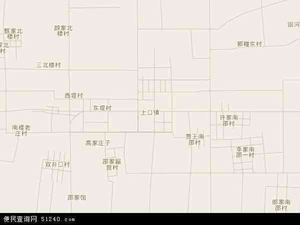 上口镇地图 - 上口镇电子地图 - 上口镇高清地图 - 2024年上口镇地图