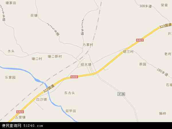 绍水镇地图 - 绍水镇电子地图 - 绍水镇高清地图 - 2024年绍水镇地图