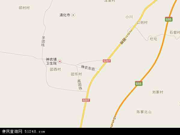 中国 山西省 晋城市 高平市 神农镇神农镇卫星地图 本站收录有:2021