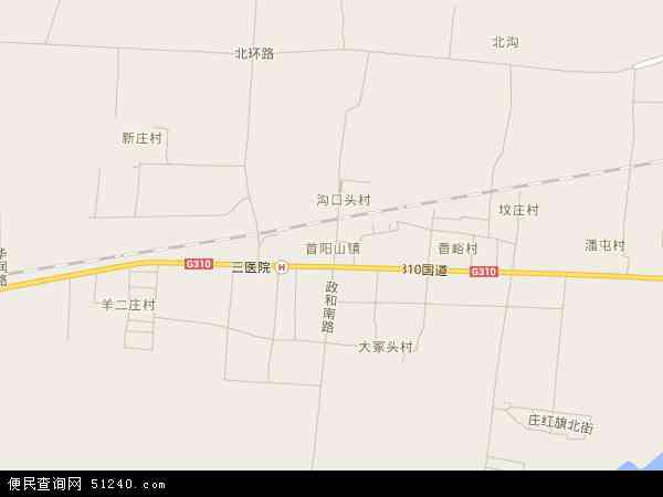 首阳山地图 - 首阳山电子地图 - 首阳山高清地图 - 2024年首阳山地图