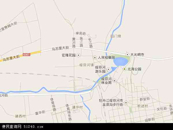 绥芬河镇地图 - 绥芬河镇电子地图 - 绥芬河镇高清地图 - 2024年绥芬河镇地图