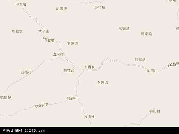 太青乡地图 - 太青乡电子地图 - 太青乡高清地图 - 2024年太青乡地图