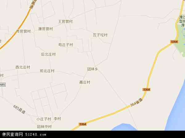 团林乡地图 - 团林乡电子地图 - 团林乡高清地图 - 2024年团林乡地图