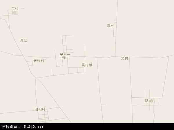 吴村镇地图 - 吴村镇电子地图 - 吴村镇高清地图 - 2024年吴村镇地图