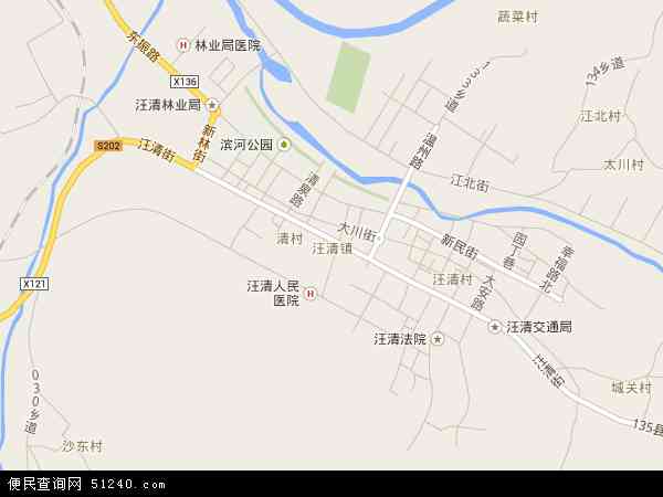吉林延边汪清县地图图片