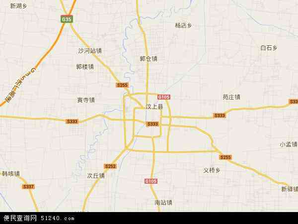 汶上县地图 