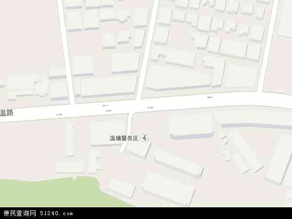 温塘社区地图 - 温塘社区电子地图 - 温塘社区高清地图 - 2024年温塘社区地图