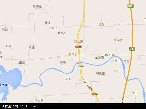 象河乡地图 - 象河乡电子地图 - 象河乡高清地图 - 2024年象河乡地图
