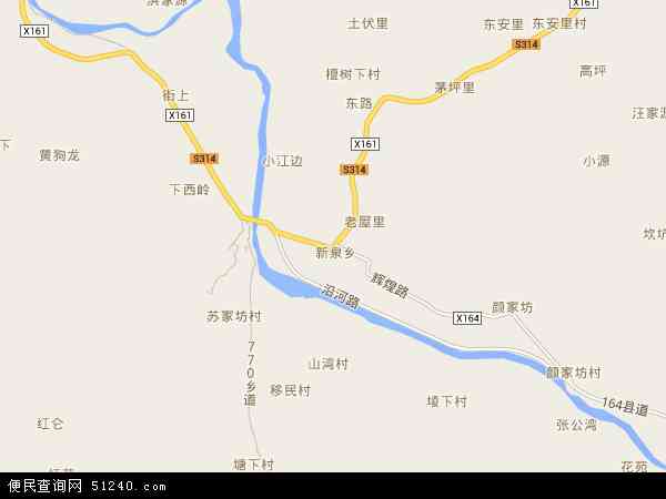 新泉乡地图 - 新泉乡电子地图 - 新泉乡高清地图 - 2024年新泉乡地图