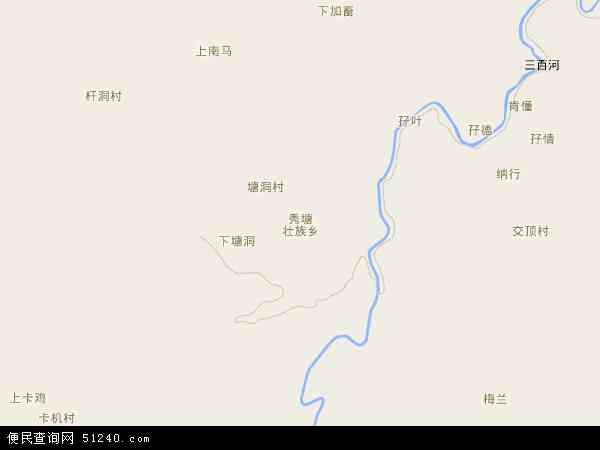 秀塘乡地图 - 秀塘乡电子地图 - 秀塘乡高清地图 - 2024年秀塘乡地图