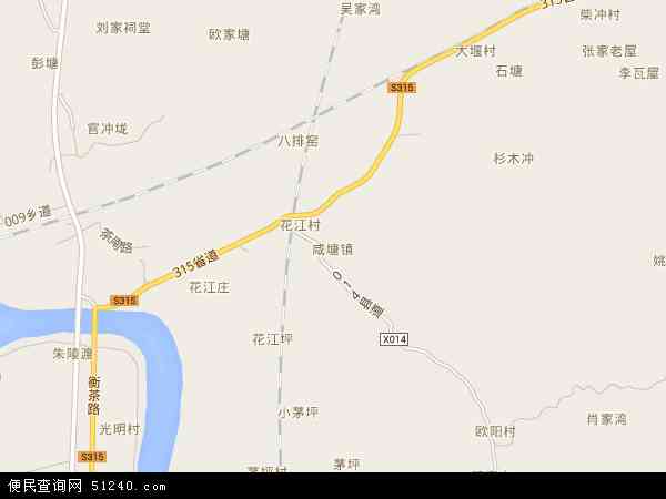 咸塘镇地图 - 咸塘镇电子地图 - 咸塘镇高清地图 - 2024年咸塘镇地图