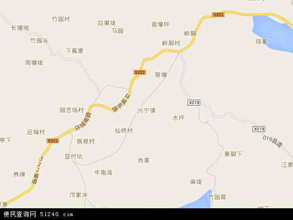 兴宁镇地图 - 兴宁镇电子地图 - 兴宁镇高清地图 - 2024年兴宁镇地图