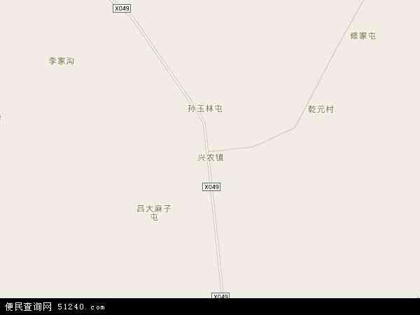 兴农镇地图 - 兴农镇电子地图 - 兴农镇高清地图 - 2024年兴农镇地图