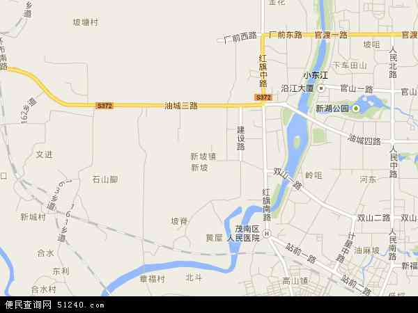 新坡镇地图 - 新坡镇电子地图 - 新坡镇高清地图 - 2024年新坡镇地图