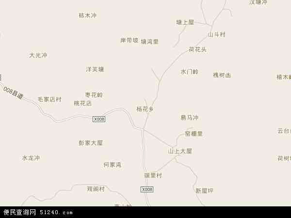 杨花乡地图 - 杨花乡电子地图 - 杨花乡高清地图 - 2024年杨花乡地图