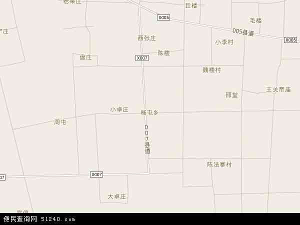 杨屯乡地图 - 杨屯乡电子地图 - 杨屯乡高清地图 - 2024年杨屯乡地图