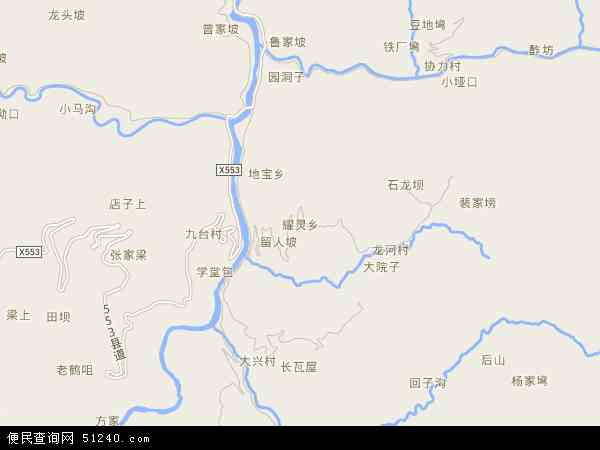 耀灵乡地图 - 耀灵乡电子地图 - 耀灵乡高清地图 - 2024年耀灵乡地图