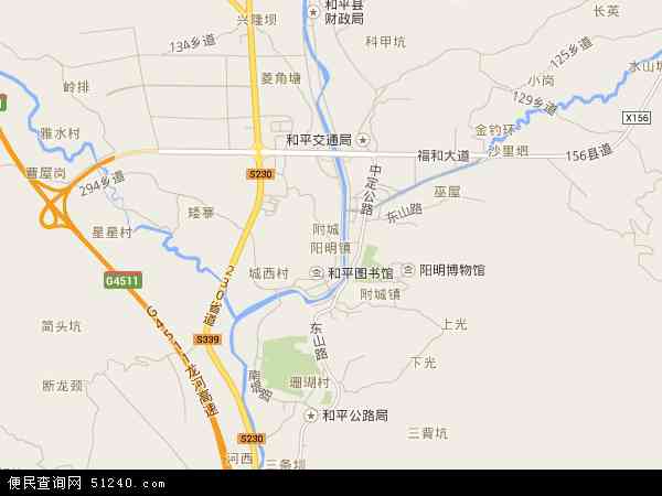 阳明镇地图 - 阳明镇电子地图 - 阳明镇高清地图 - 2024年阳明镇地图