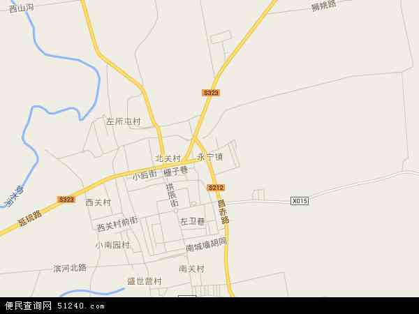 永宁镇地图 