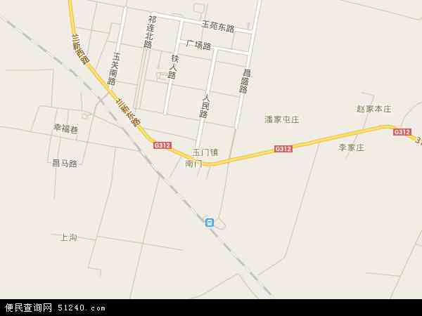玉门市行政区划地图图片