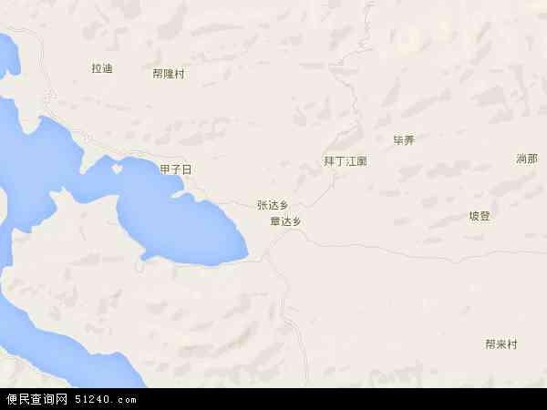 张达乡地图 - 张达乡电子地图 - 张达乡高清地图 - 2024年张达乡地图