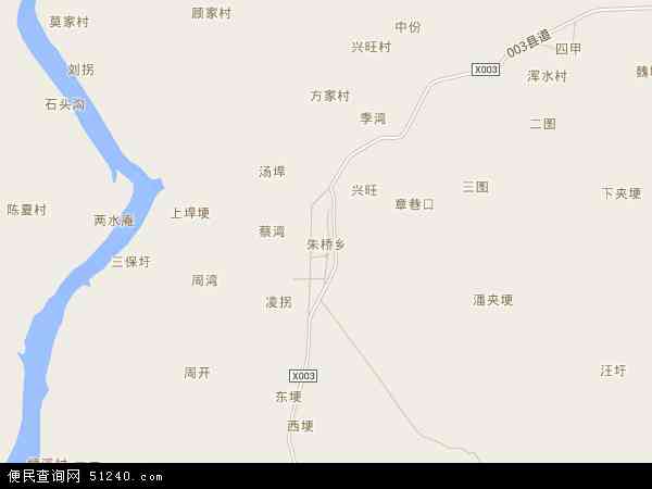 朱桥乡地图 - 朱桥乡电子地图 - 朱桥乡高清地图 - 2024年朱桥乡地图