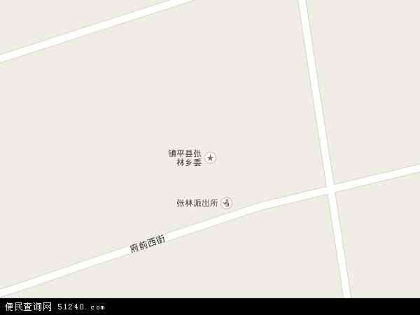 张林镇地图 - 张林镇电子地图 - 张林镇高清地图 - 2024年张林镇地图