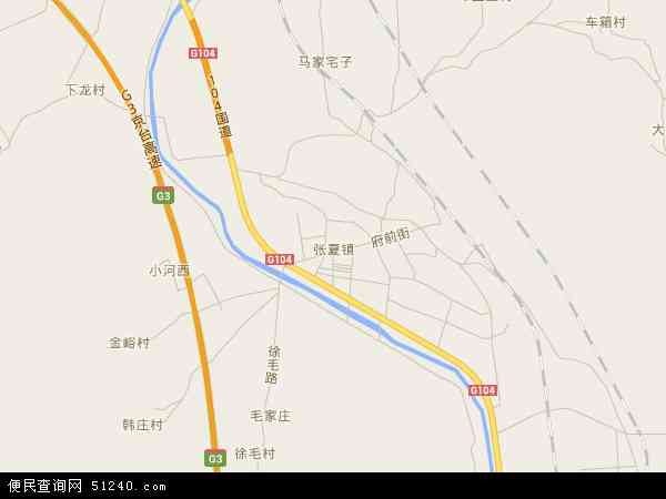 张夏镇地图 - 张夏镇电子地图 - 张夏镇高清地图 - 2024年张夏镇地图