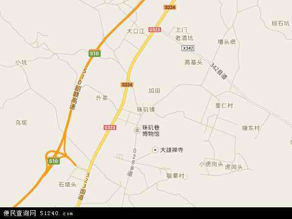 珠玑镇地图 - 珠玑镇电子地图 - 珠玑镇高清地图 - 2024年珠玑镇地图