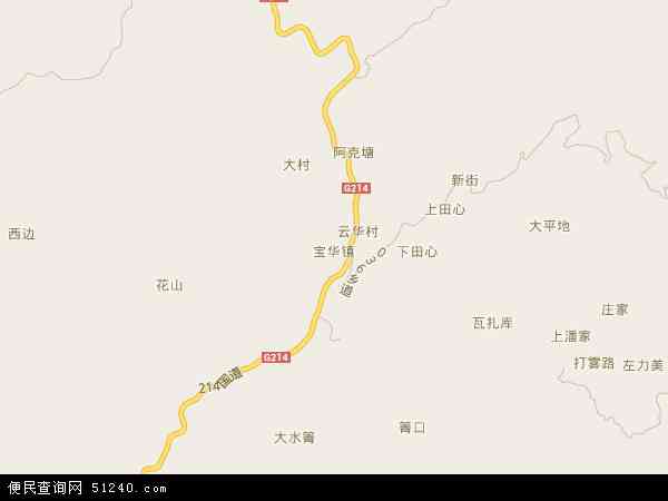 宝华镇地图 - 宝华镇电子地图 - 宝华镇高清地图 - 2024年宝华镇地图