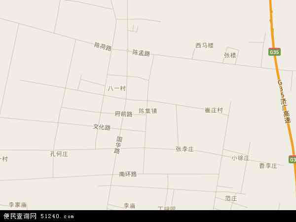 陈集镇地图 - 陈集镇电子地图 - 陈集镇高清地图 - 2024年陈集镇地图