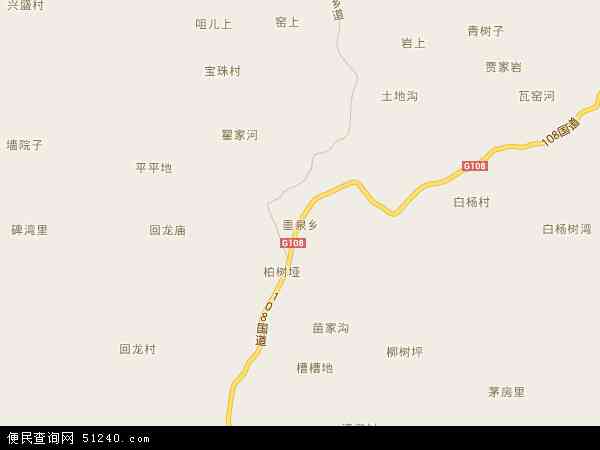 垂泉乡地图 - 垂泉乡电子地图 - 垂泉乡高清地图 - 2024年垂泉乡地图