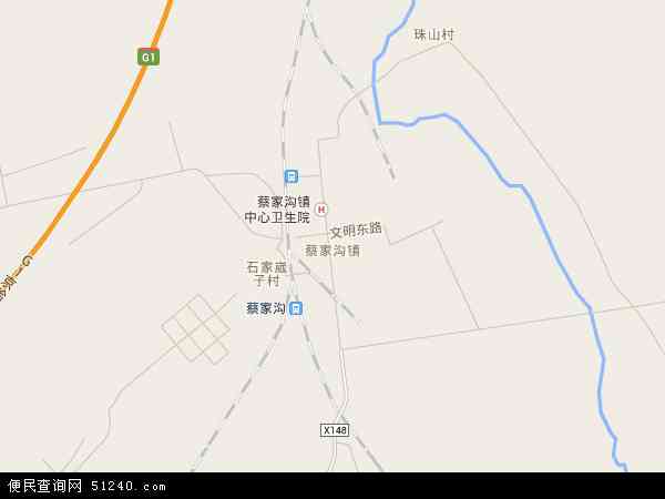 北碚蔡家卫星地图图片