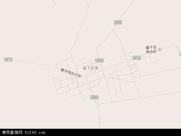 查干花镇地图 - 查干花镇电子地图 - 查干花镇高清地图 - 2026年查干花镇地图