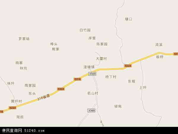 澄塘镇地图 - 澄塘镇电子地图 - 澄塘镇高清地图 - 2024年澄塘镇地图