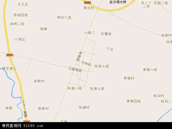 陈良镇地图 - 陈良镇电子地图 - 陈良镇高清地图 - 2024年陈良镇地图
