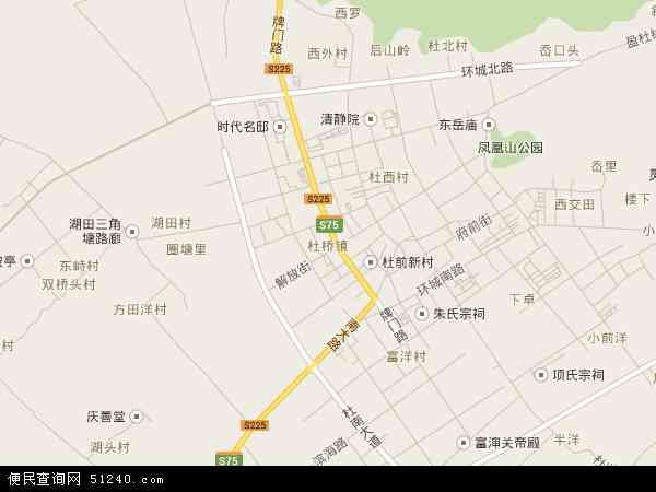 台州杜桥地图图片