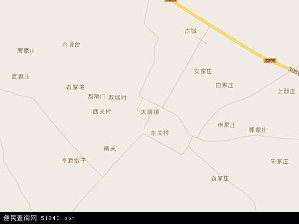 大靖镇地图图片