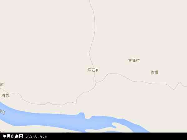 导江乡地图 - 导江乡电子地图 - 导江乡高清地图 - 2024年导江乡地图